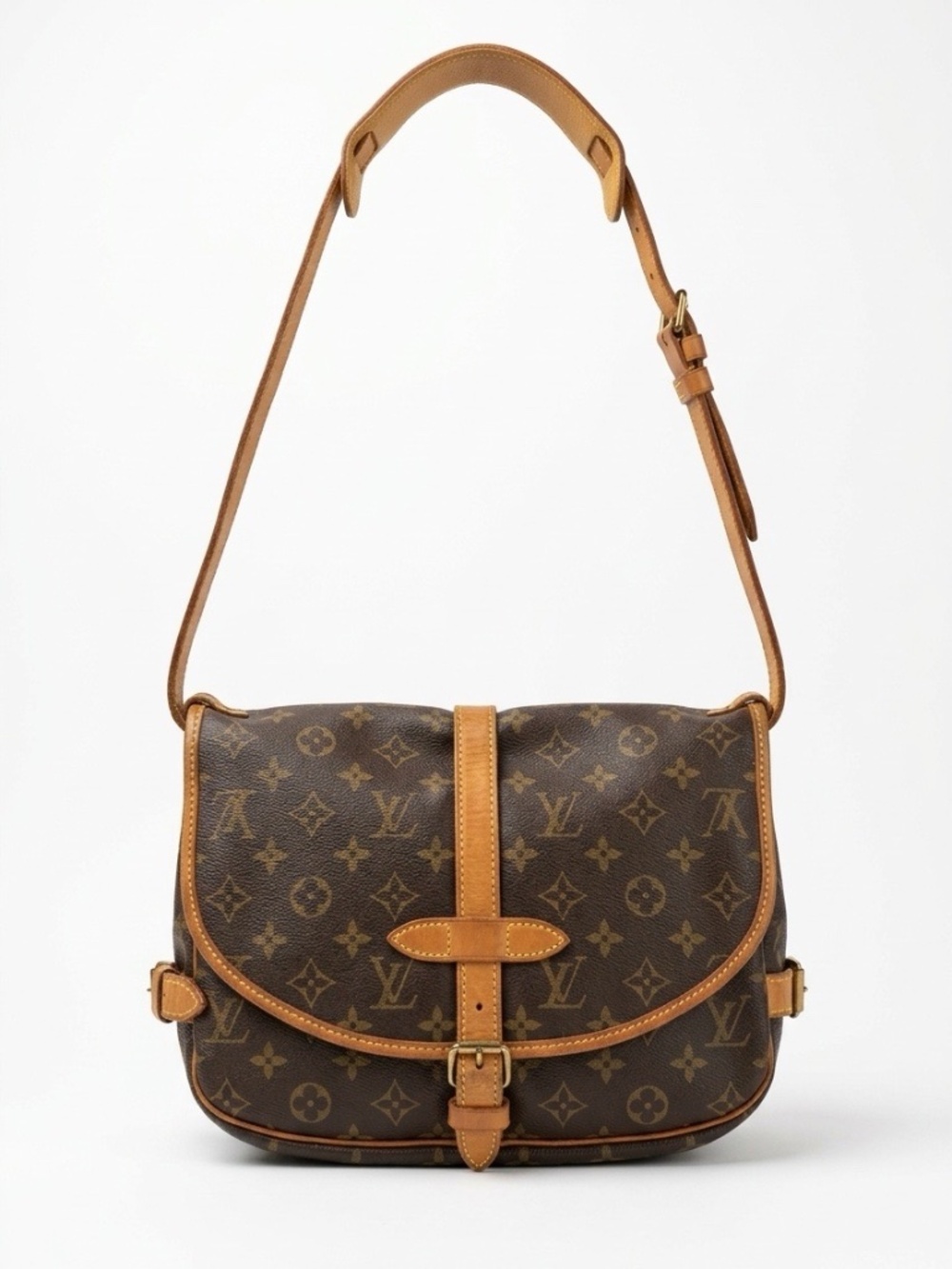 LOUIS VUITTON Monogram Saumur 30